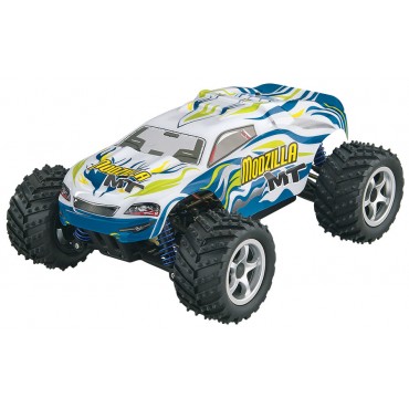 AUTOMODELO ELÉTRICO REVELL MODZILLA MT RTR 4WD BRANCO 1/18 COM RÁDIO 2.4GHZ BATERIA LIPO 2S E CARREGADOR COMPLETO NOVIDADE REV C01WW